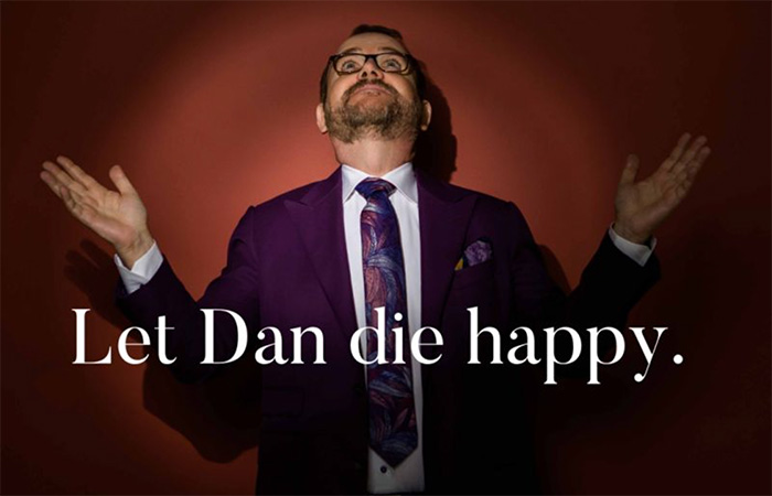 Let Dan die happy